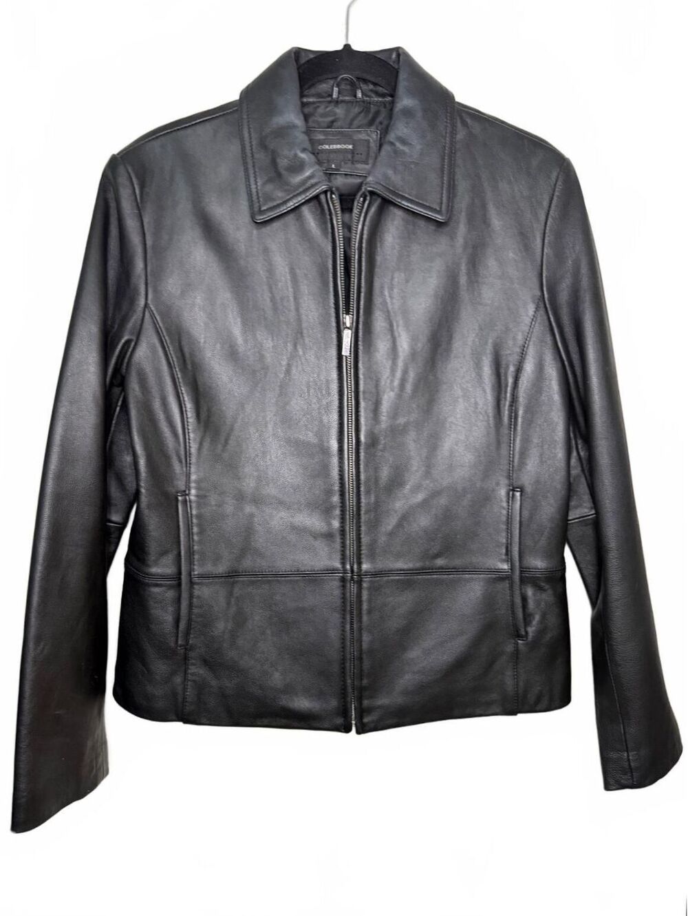 Colebrook Women's Leather Jacket Size L